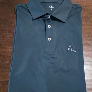 Rhoback Men's Polo Shirt in Green L